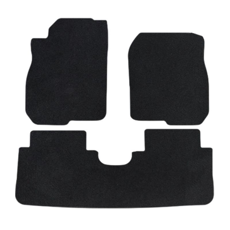 Nylon Black Dustproof Wear-Resistant Floor Mats for 2020-2022 GAC Honda Breeze.