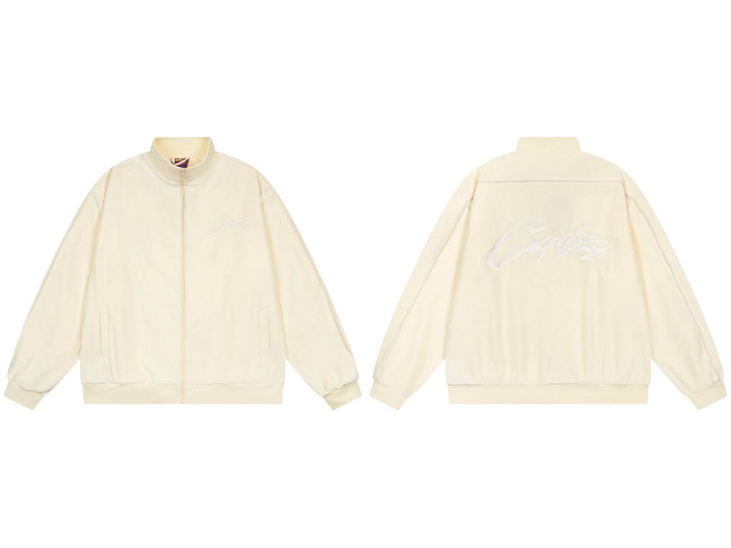 Chaqueta de Invierno Acolchada de Plumas Corteiz Alcatraz con LOGOTIPO Bordado
