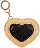 G.triGer Heart-Shaped Badge Case, Yellow, 57mm, YL [Used]