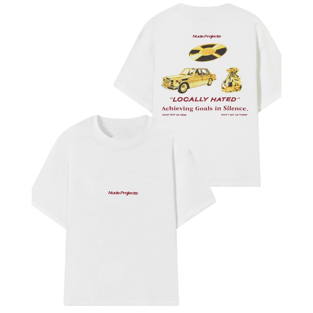 

Футболка с надписью «Локально Ненавидимый Достигающий Целей В Тишине» Мужская Женская Хлопковая Свободная Оверсайз Y2k С Коротким Рукавом Парная Футболка Уличный Хип-Хоп Женская Мужская Одежда 4XL