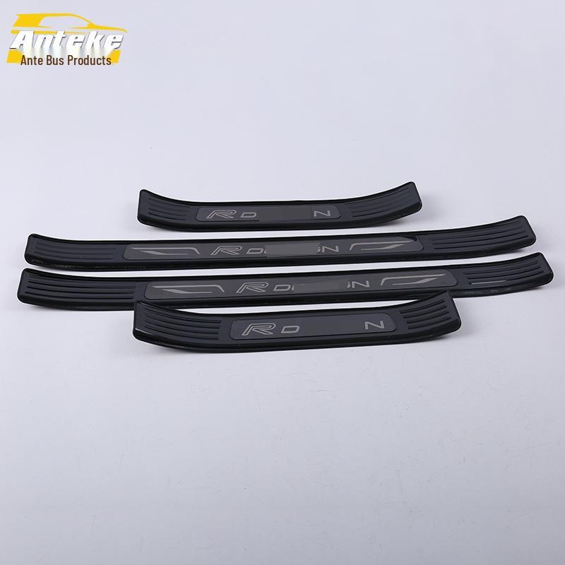 Fits 18 XC60 Models: Sill Trim Bright Strip, Bumper Trunk Welcome Pedal, Anti-Scratch Trim