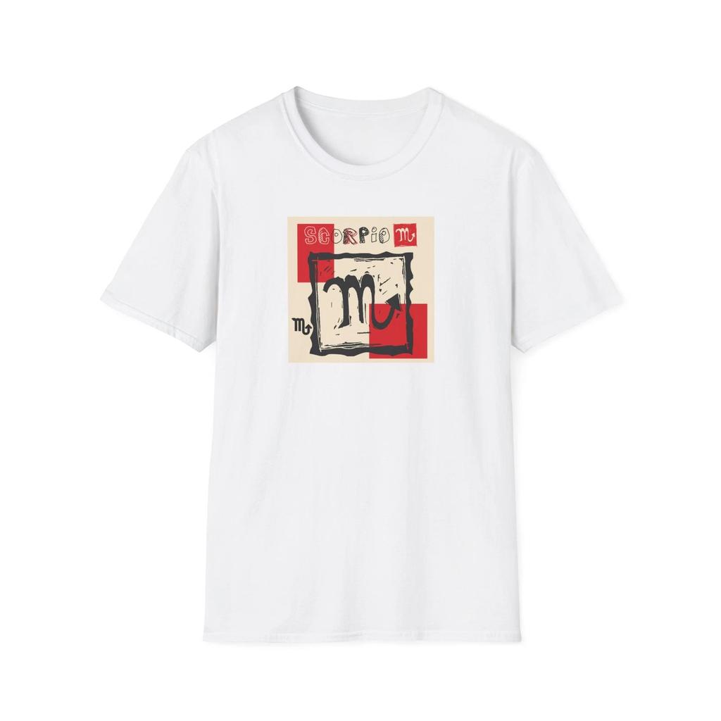 Scorpio Zodiac Art T-Shirt | Astrology Sign Graphic Tee