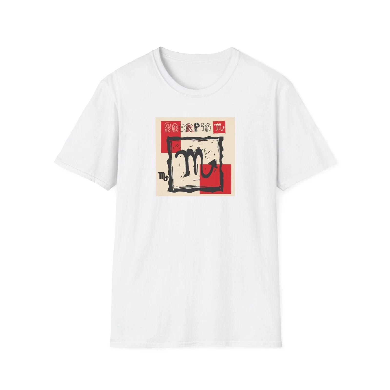 Scorpio Zodiac Art T-Shirt | Astrology Sign Graphic Tee 2XL