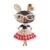 Animal Brooch Retro Style Alloy Modern Cartoon Glasses Bunny Cute Jewelry For Women
