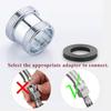Faucet Adapter 22 Turn 16 18 20 22 24 26 28 30 32mm Internal and External Fine Tooth Faucet Conversion Thread Accessories