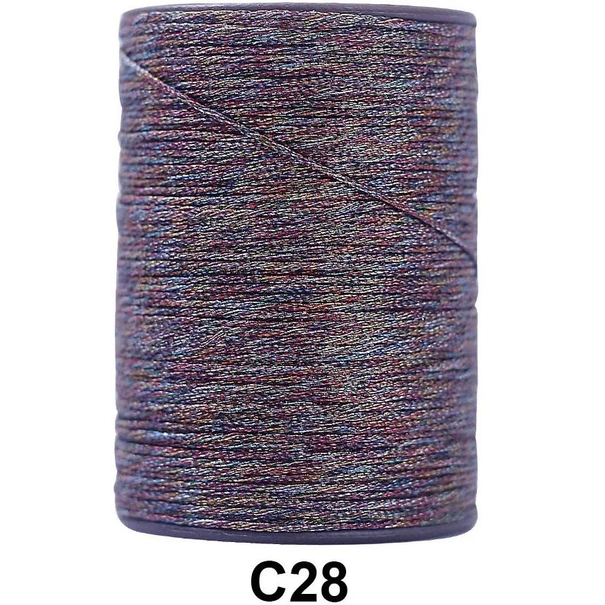 Metallic Embroidery Threads Glittery Thread Spool Polyester Sewing Thread for Embroidery Quilting Ideal Sewing ( 0.3-0.4-0.5mm )