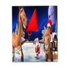 3D Christmas Theme Flannel Throw Blanket Soft Lightweight Warm for Living Room Bedroom Bed Sofa Couch Kids Adults Gifts