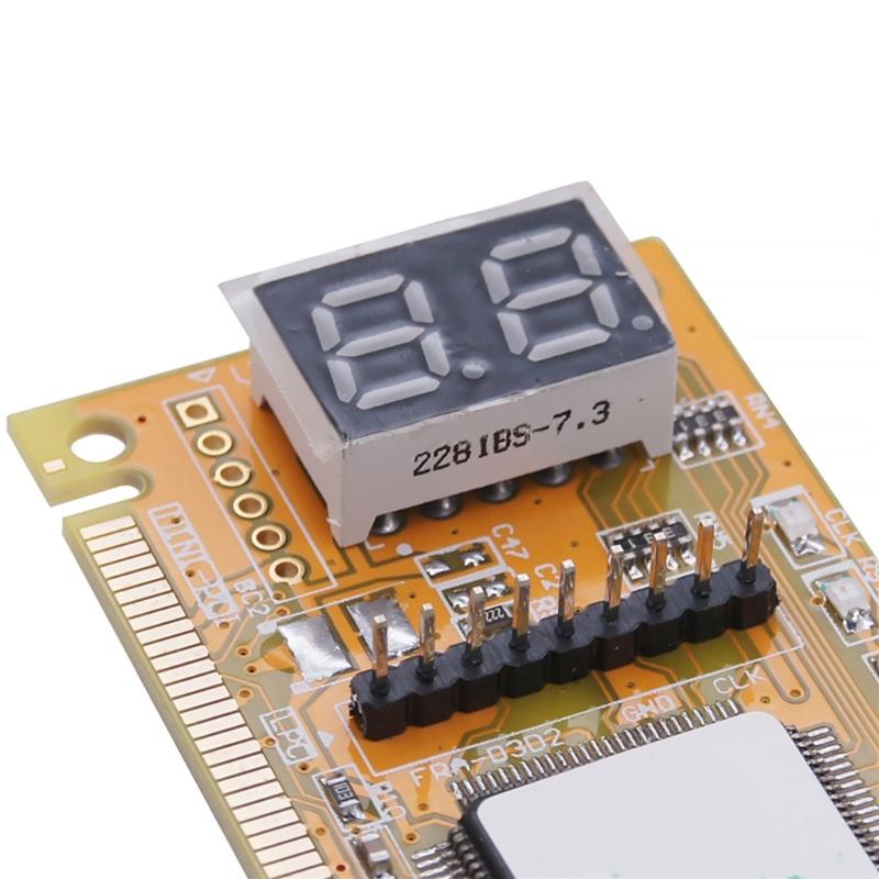 Laptop Analyzer PCI PCIE LPC Tester Diagnostic Post Test Card Quick and Accurate Diagnosis Card for Computer Hardware