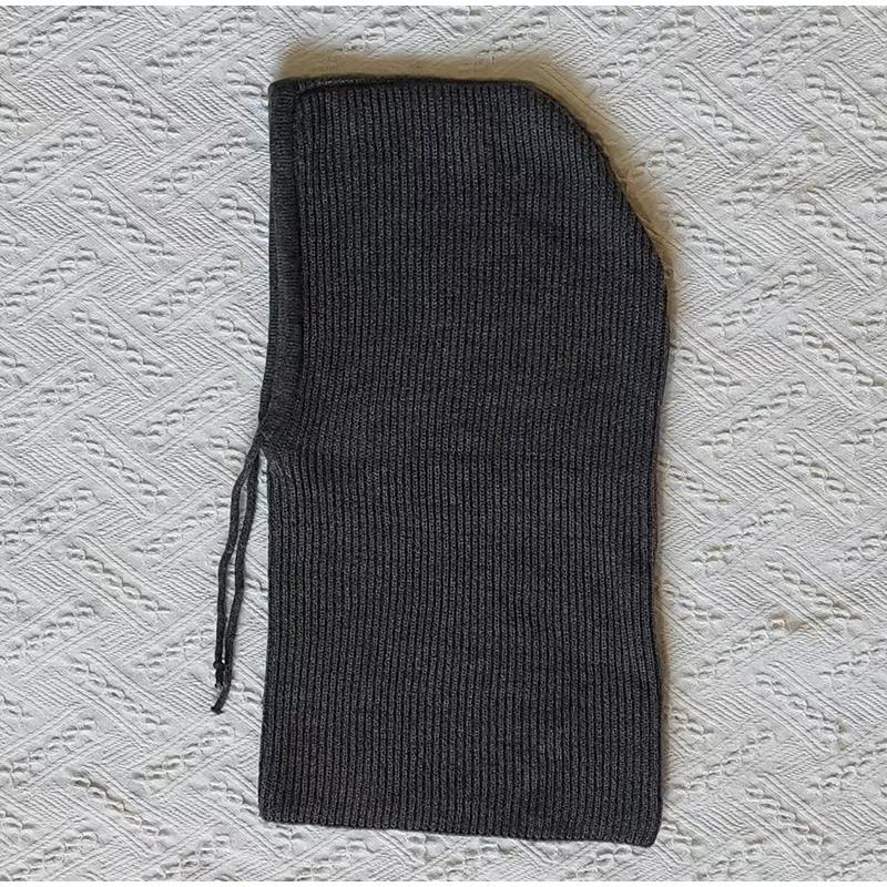 Ear Protection Hat One-piece Ladies Solid Color Knitted Warm Hat Multi-color Optional Hooded Scarf Autumn and Winter New Hat