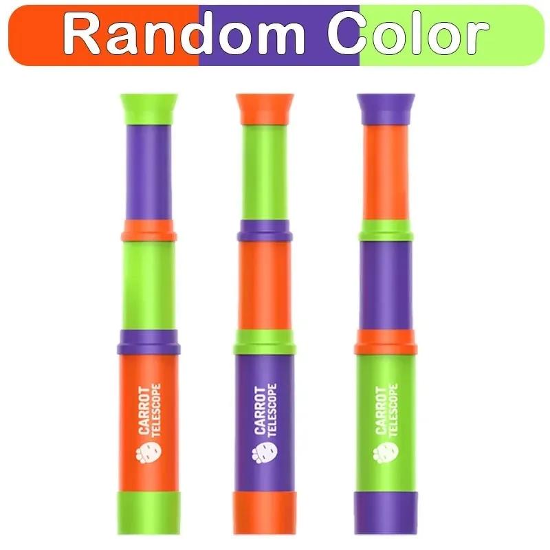 Retractable Telescope Children Toys Stress Relief Toys Outdoor Monocular Hiking Camping Handheld Telescope decompression Toys