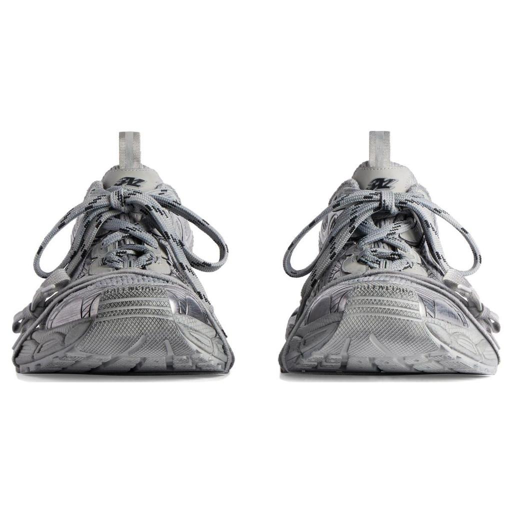 Balenciaga Sneakers 3XL 'Balenciaga Grigio e Nero Rete e Poliuretano' 734734W3XL11210