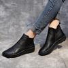 Women Boots Autumn Winter Fashion Handmade Ankle Boots Warm Soft Outdoor Casual Flat Shoes Woman