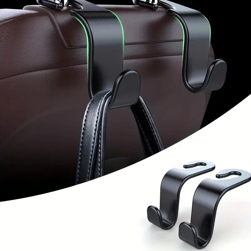Universal Car Headrest Back Seat Hook Seat Hanger Vehicle Organizer Holder for Handbags Purses Coats and Grocery Bag