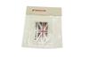speed mao Car UK UK Flag Emblem Aluminum Sticker 2 Types 4 Pcs Set