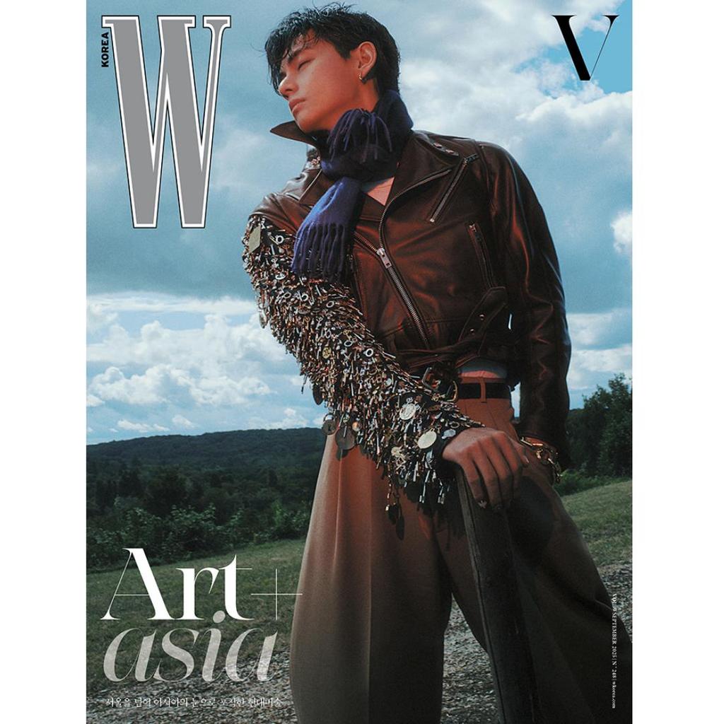 W MAGAZINE KOREA 2025 Vol. 9 - COPERTURA : V dei BTS