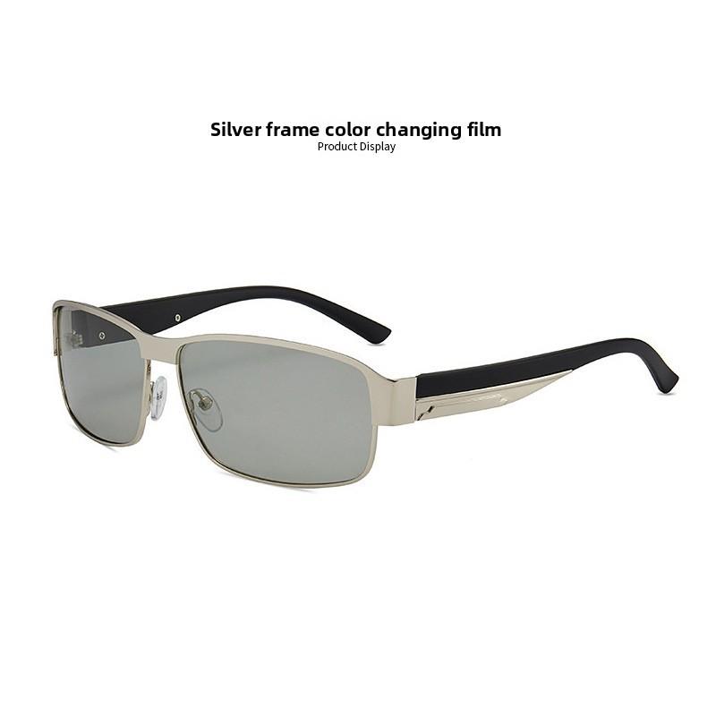 Mens Vintage Square Sunglasses With Polarized Tac Lenses Uv400 For Outdoor Driving And Fashion