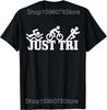6 Stages Of Triathlon Athlete Running Swimming Bicycling T Shirts Unisex Streetwear Tee Shirt Short Sleeve Unisex Loose Clothing