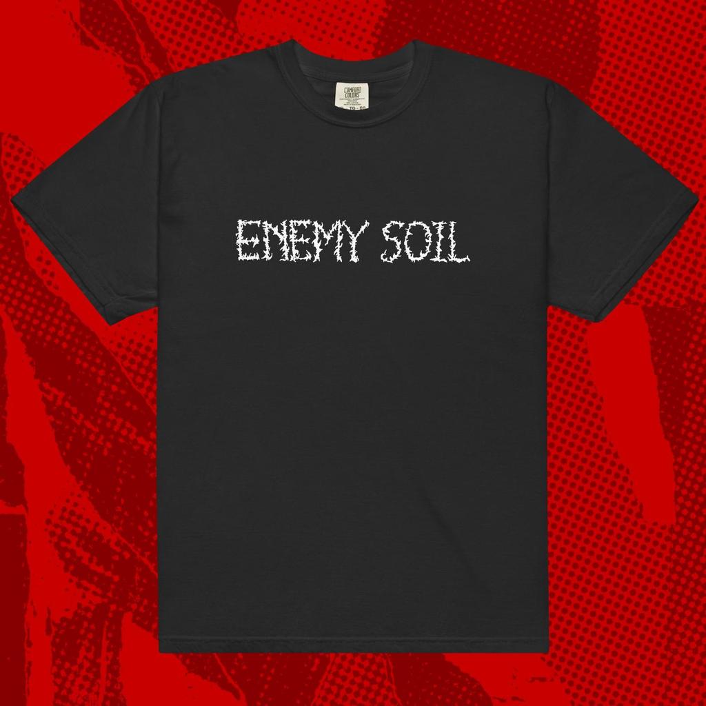Enemy Soil Logo Shirt | Metal Grindcore Agoraphobic Nosebleed Dropdead Despise You
