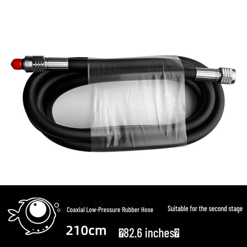HOTDIVE Scuba Diving Braided Low-Pressure Hose