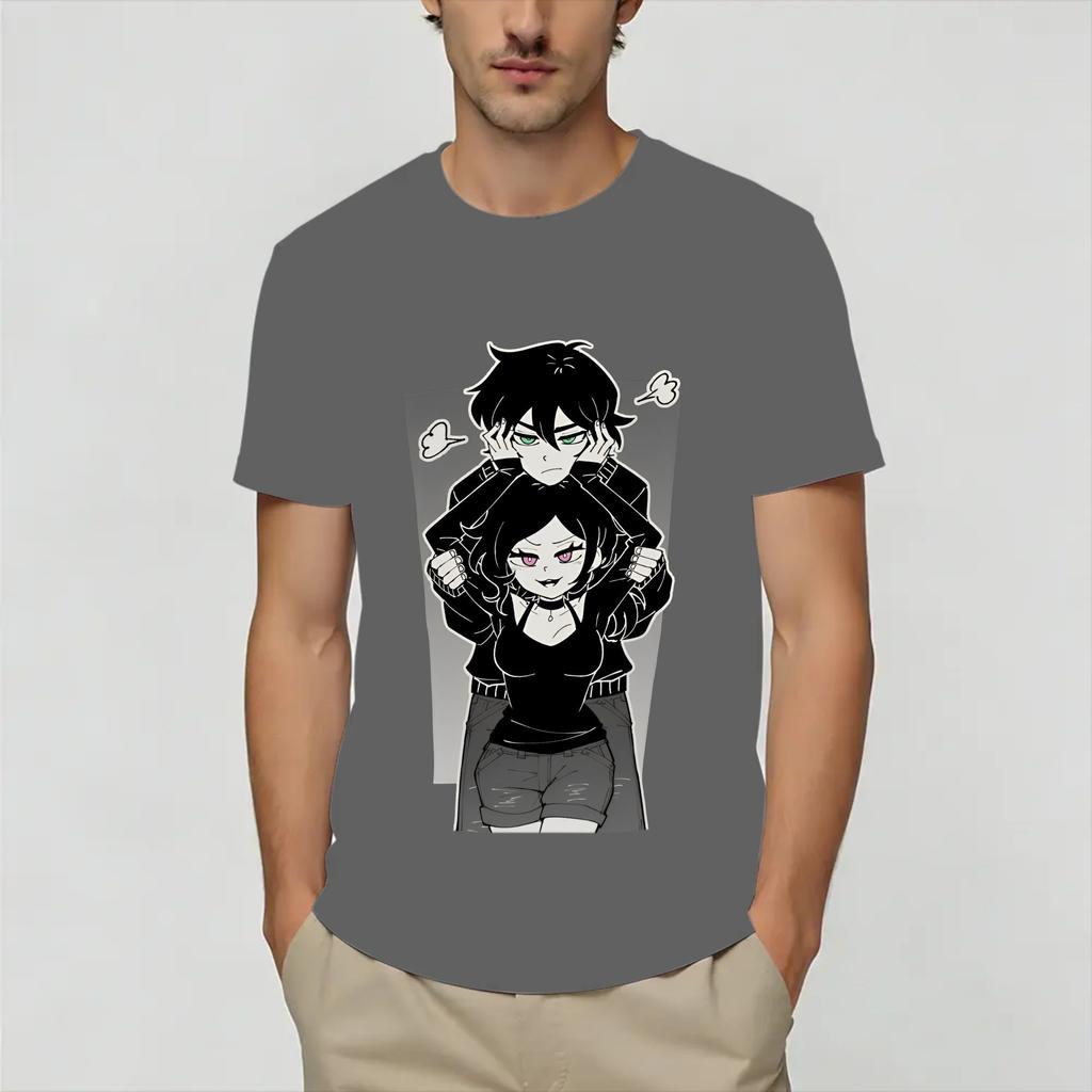 The Coffin Of Andy And Leyley Pure Cotton T Shirt For Unisex Beach T Shirts Crew Neck Hip Hop Tee Shirt Plus Size Pattern Clothes