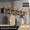 Gold Bathroom Shelf Hook Toilet Paper Holder Toilet Brush Towel Holder Space Aluminum Bathroom Hardware Set Bathroom Accessories