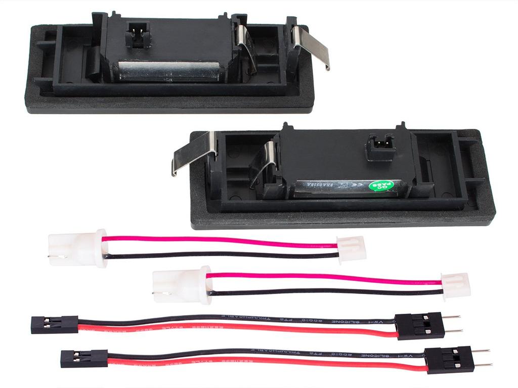 Alfa Romeo 147 156 159 166 Mito Brera GT Spider LED Kennzeichenleuchten 2er Set