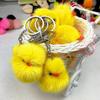 Easter Keyring 5x/set Furry Yellow Duck Keychain Chick For Key Ring Gift For Fri