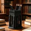 Medieval Style Pencil Holder Gothic Pen Holder, Cathedral Makeup Brush 3D Printed Church Architecture Desk Organizer Organizer, Vanity Storage Cup for