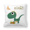Cute Funny Dinosaurs Cartoon Print Children Pillow Cover Hot Kids Room Decorative Cushion Cover Modern Simple Sofa Throw Pillows