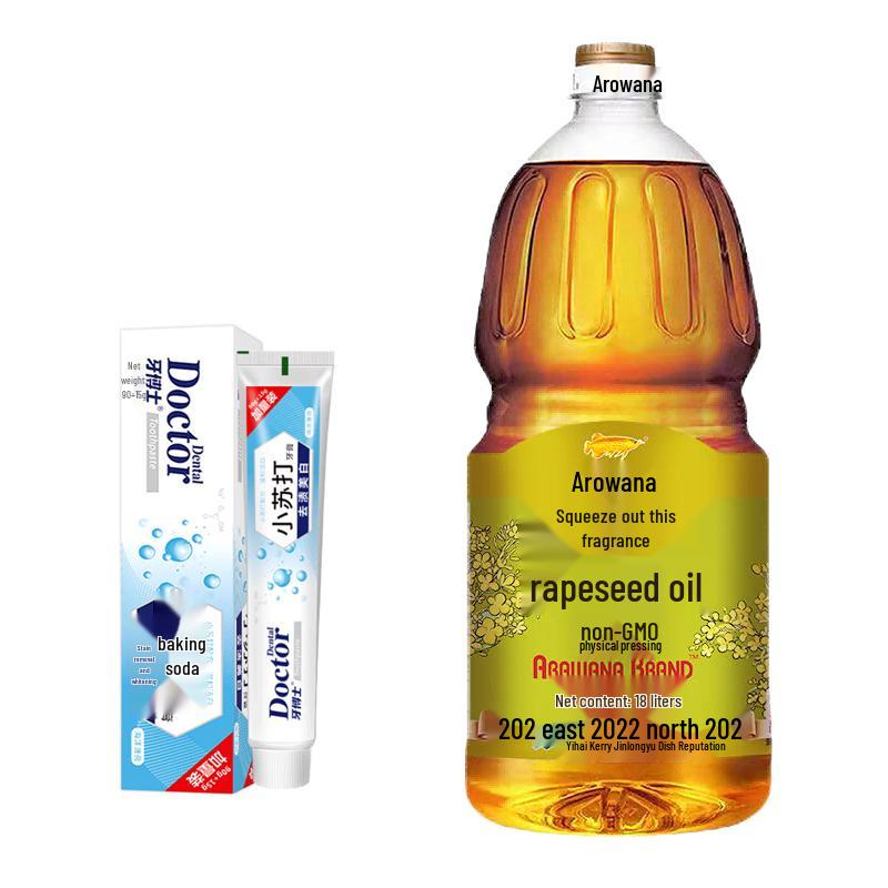 Dr. Dental Toothpaste & Rapeseed Oil Bundle