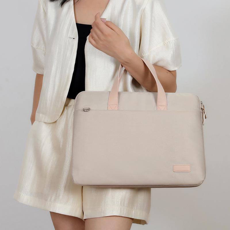 Business Fashion Umhängetasche - Einfarbig, Pendler-Laptop-Handtasche mit großem Fassungsvermögen