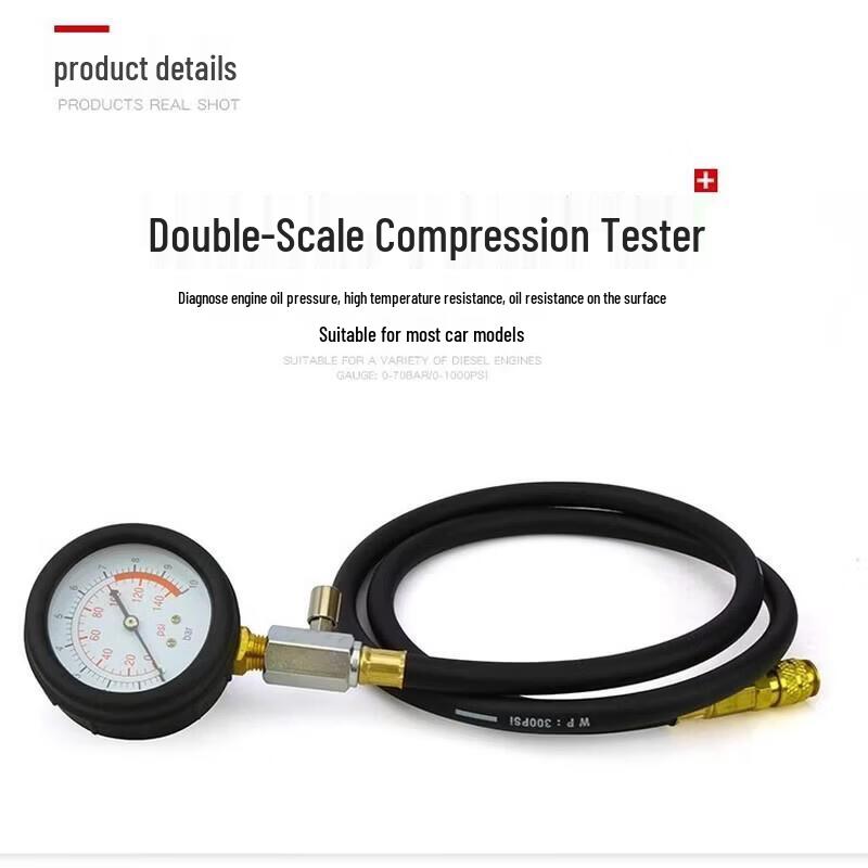 Automotive Engine Oil and Fuel Pressure Tester
