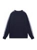 Unisex Trendy Round Neck Jacquard Knit Sweater - Autumn/Winter High-End Style