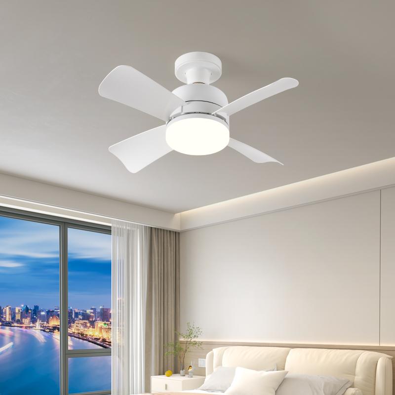 20W Ceiling Fan Light with Remote Control Smart Wireless Fan Lights for Living Room Study Household Use Decorative Lighting
