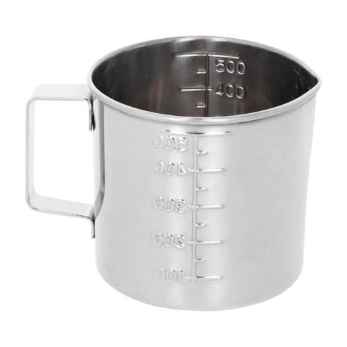 Made in Japan Takagi Stainless Steel Measuring Cup, Boxed, 500cc
