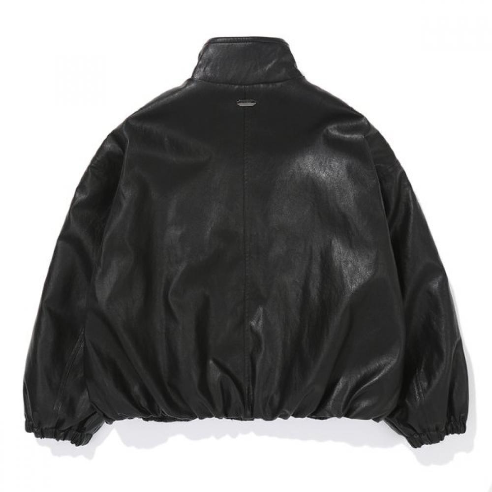 Bluetail Black Leather Jumper Aaa2jp01bk