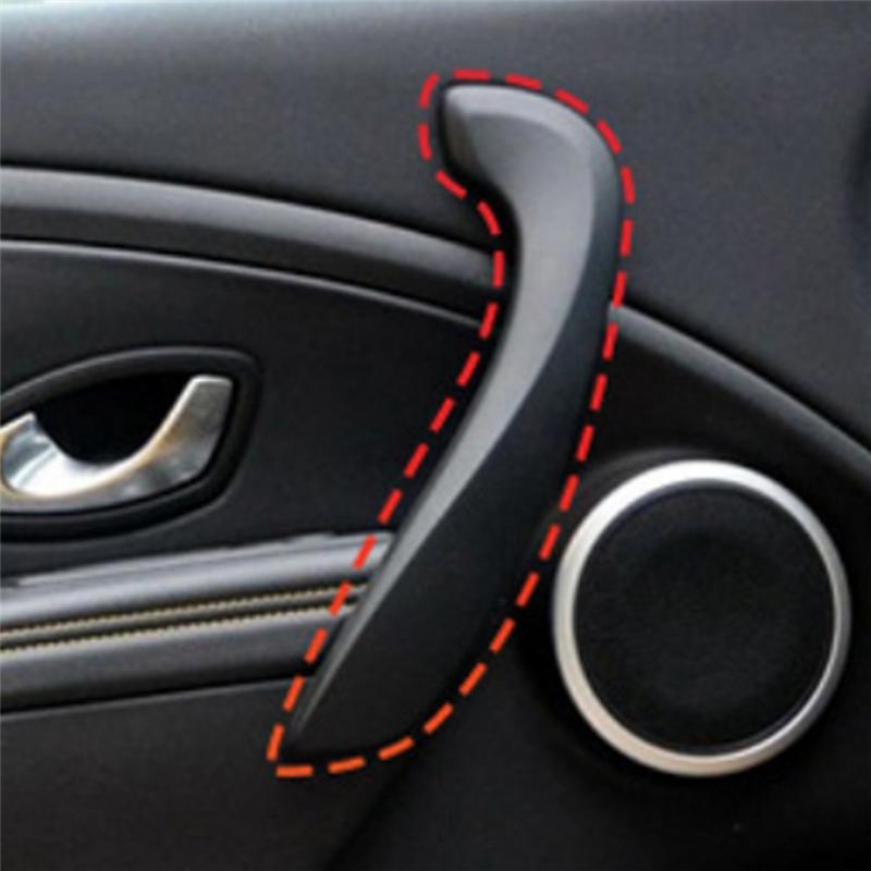 Authentic Car Left Front Inner Door Handle For Renault Megane 3 2008-2016 Car Door Inner Armrest Outer Cover Car Spare Parts Bla