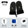 Rechargeable Heated Gloves for Winter - Windproof, Self-Heating, Ideal for Motorcycle Riding