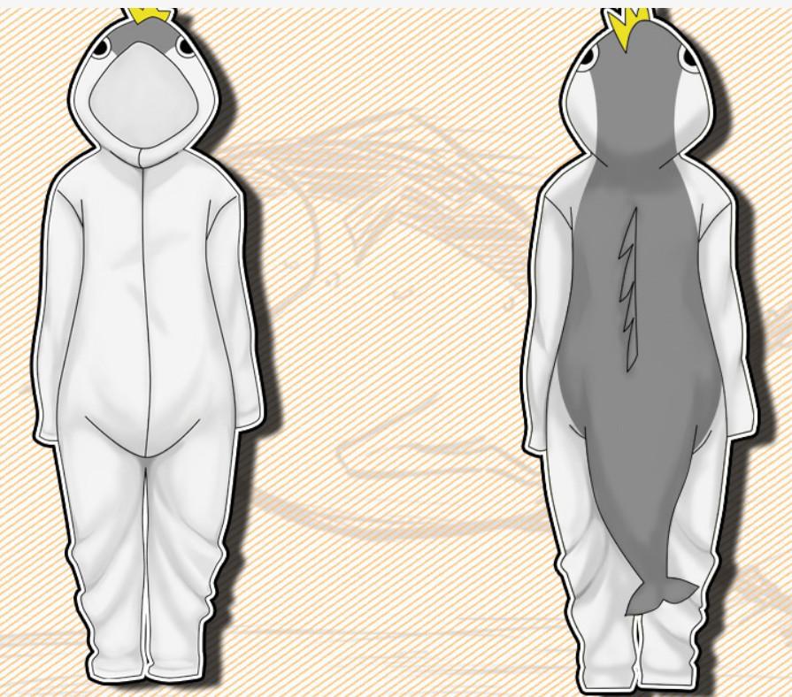 Autumn & Winter Anime Nezha Ao Bing & Genshin Zhongli Dragon Flannel Jumpsuit for Men & Women