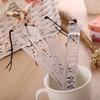 2pcs  Stainless Steel Pocket Rulers Metric Engraved Scale As Bookmark