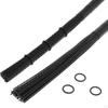 Drum Brush Retractable Nylon Sticks Percussion Drumsticks Musical Instrument Accessories with