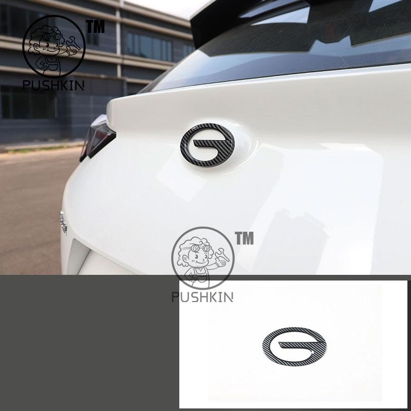 For  Trumpchi GAC GS3 Emzoom 2024 2025 3D ABS Sticker Car Front Emblem Badge Decals Black Badge Logo Emblem Cover Car-Styling