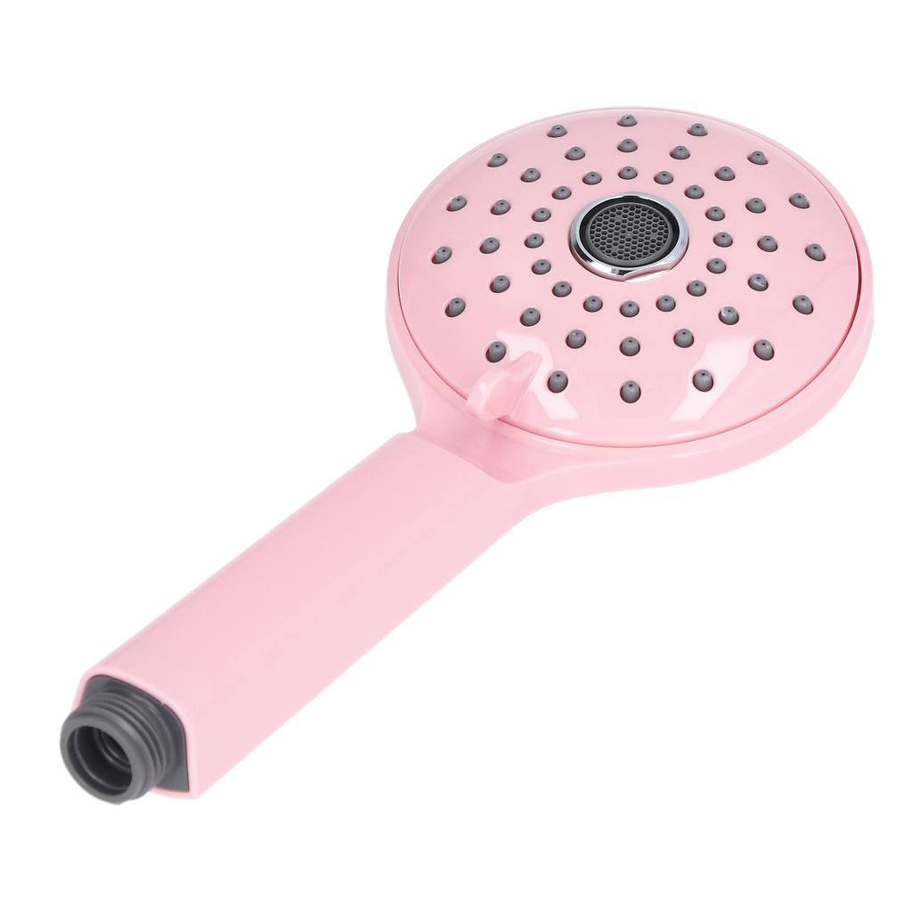 Trycksatt Duschhuvud ABS Handhållen Två Lägen Högtryck Duschspruta Förhindra Stänk