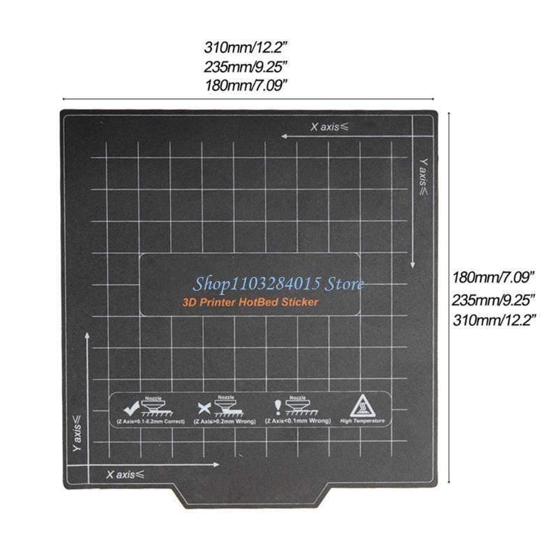 R6FF 3D Printer Heat Bed Sheet Platform Buildplate Sticker Plate Mat Strong