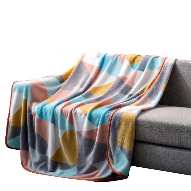

FangEn Colorful Life Mink Velvet Blanket