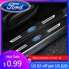 New 2026 Car Sticker Car Door Threshold Anti Scratch Stickers for Ford Mondeo Fiesta Focus Ranger S MAX Kuga Edge Roush Transit