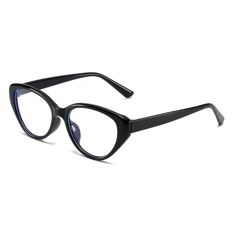 Korean Cat Eye Women's Fashionable High-Definition Anti-Blue Light Retro Reading Glasses