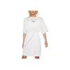 Nike Lab Collection Casual Sport Mesh Round Neck Dress Women Dress White CJ0177-100