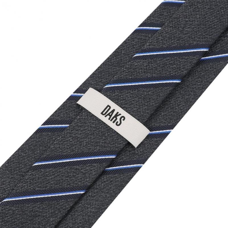 Daks 26 Year Ss Silk Blend Regimental Stripe Tie Dmg1acf1010g1