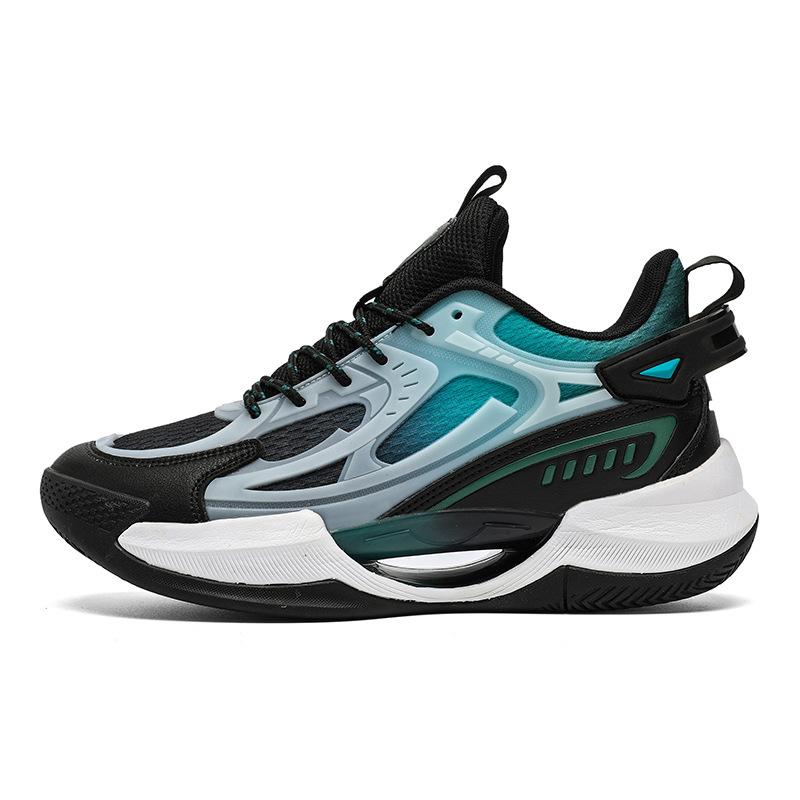 

Four Seasons New Luminous Mesh Breathable Men s Shoes Casual Trend Basketball Shoes High Elastic Slow Shock Wear-resistant Non-slip Sneakers 45